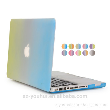 Wholesale Ultra Slim Rainbow Case Protective Cover for Macbook Pro 13.3'